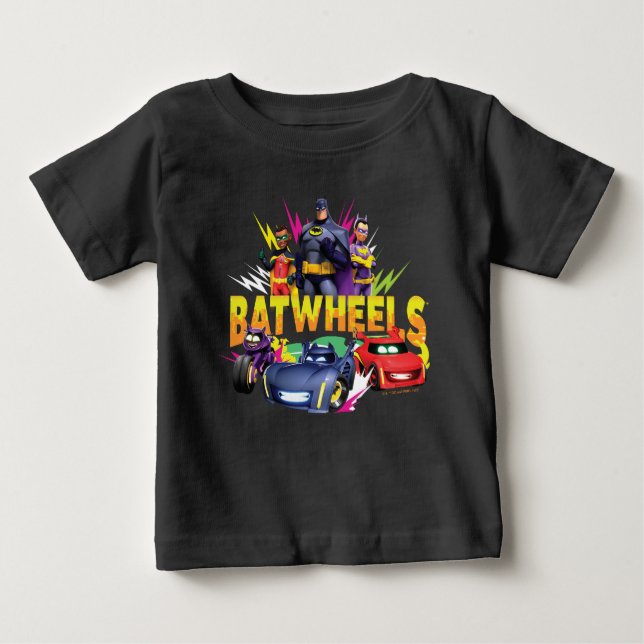 Batwheels™ Superherd Team Baby T-shirt (Vorderseite)