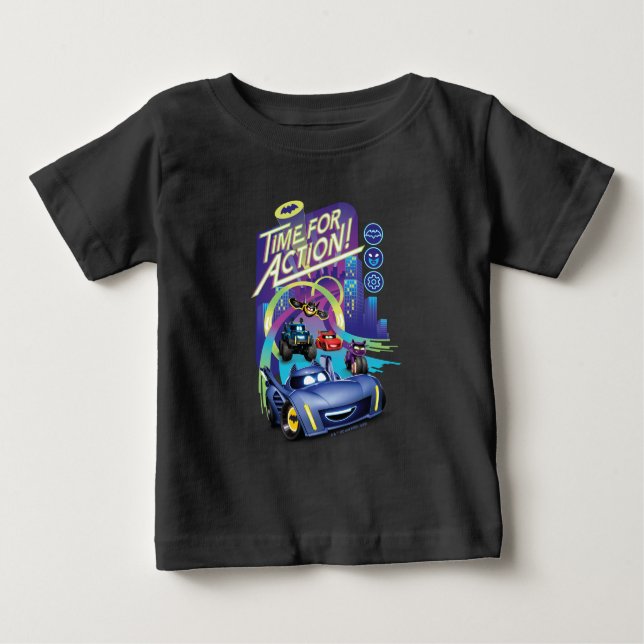 Batwheels™ - Zeit zum Handeln Baby T-shirt (Vorderseite)