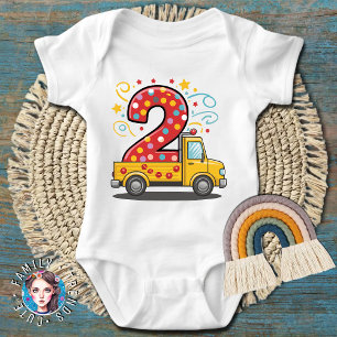 Bau 2. Geburtstag Baby Strampler
