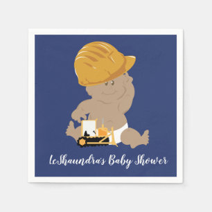 Bau-Baby-Duschen-Gewohnheits-Servietten Serviette