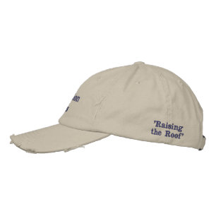Bau Bestickte Baseballkappe