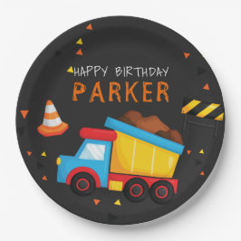 Bau Birthday Chalkboard Pappteller