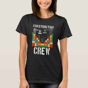 Bau Crew Master Builder Bricklayer Buildi T-Shirt