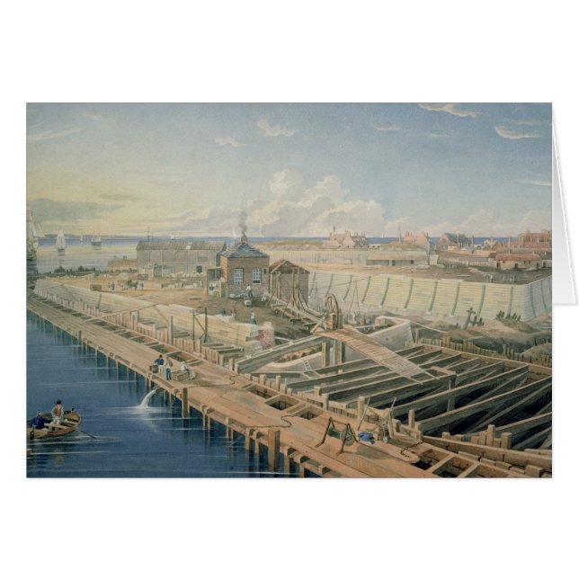 Bau der Docks (Vorderseite (Horizontal))