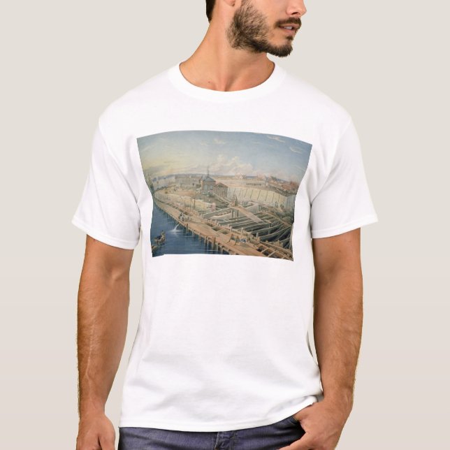 Bau der Docks T-Shirt (Vorderseite)