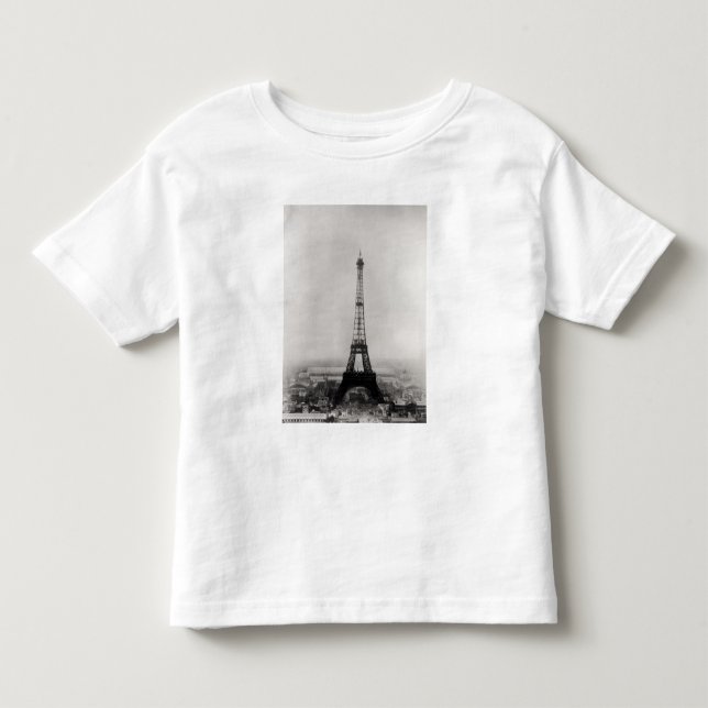 Bau des Eiffelturms Kleinkind T-shirt (Vorderseite)