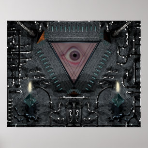 Bau des Schlussreiches Poster