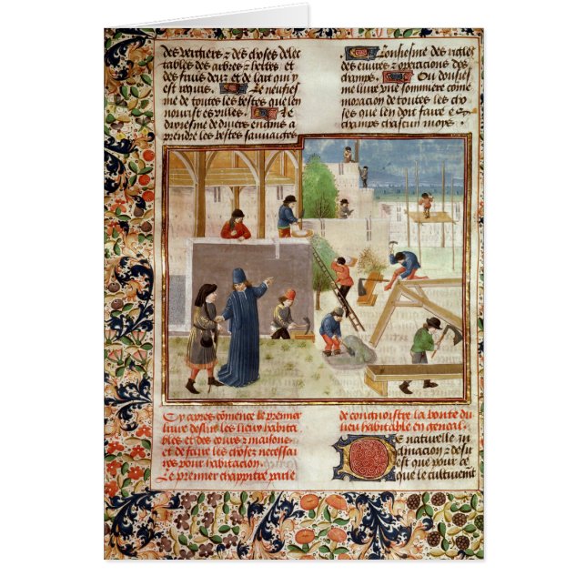 Bau eines Hauses (Vorne)