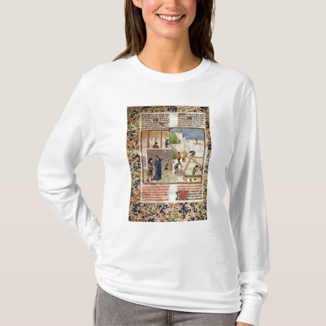Bau eines Hauses T-Shirt (Vorderseite)