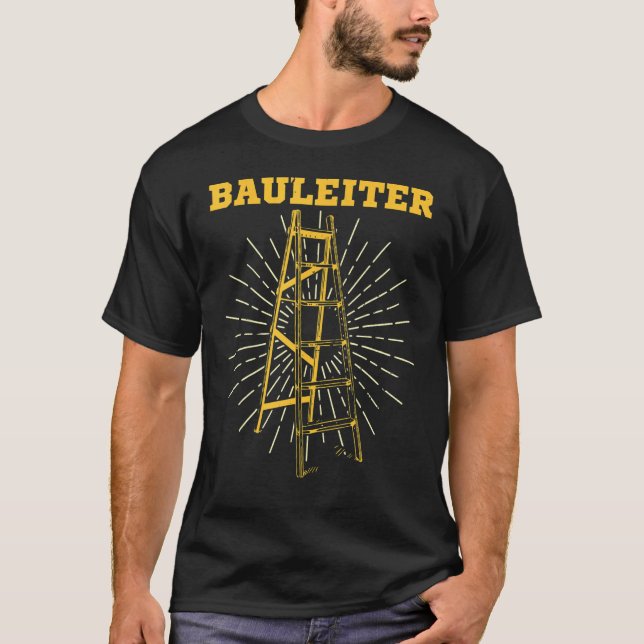 Bau eines Site-Manager-Gebäude T-Shirt (Vorderseite)