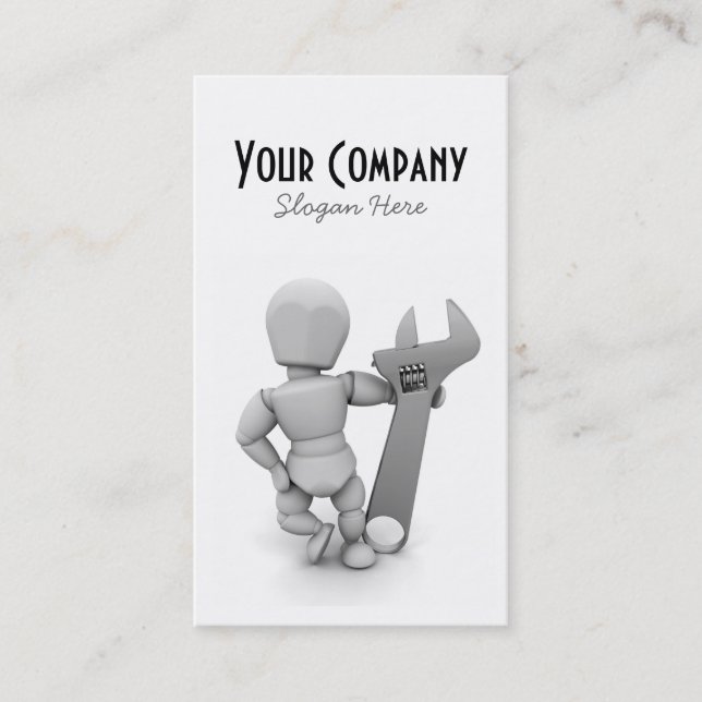 Bau-/Erbauer-Visitenkarte Visitenkarte (Vorderseite)