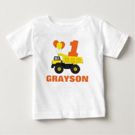 Bau erste Geburtstagsausführung, T - Shirt