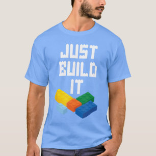 Bau es einfach, Meister Erbauer Building Blocksoy  T-Shirt