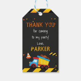 Bau Geburtstag Danke Chalkboard Geschenkanhänger