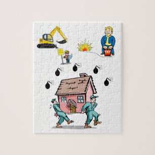 Bau-Jigsaw-Puzzle Puzzle