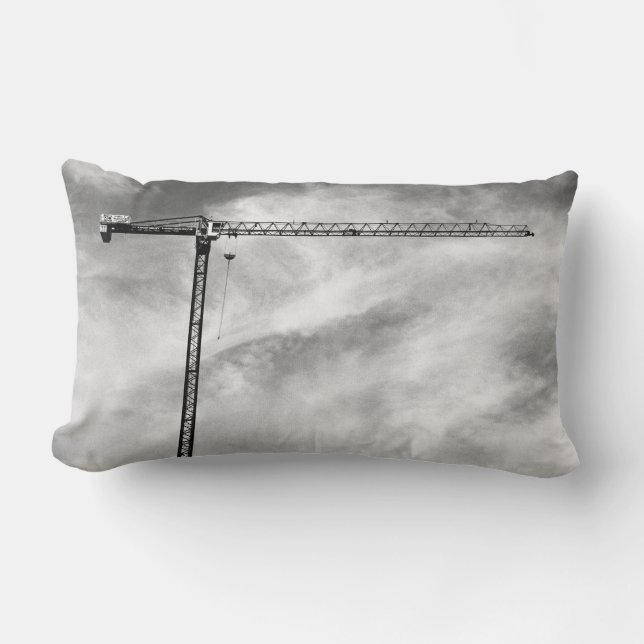 Bau-Kran Lendenkissen (Vorderseite)