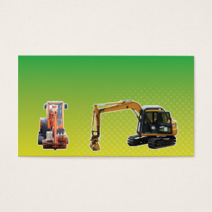 Bau-mechanischer Gräber-Bagger