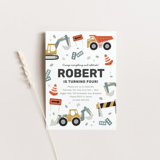 Bau Mute Boho Geburtstagspartei Einladung (Von Creator hochgeladen)