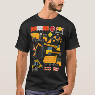Bau Payloader Traktor Dumptuck Constructi T-Shirt
