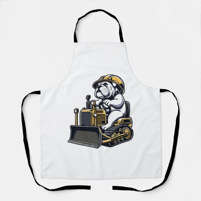 Bau Pup Bulldog Builder Schürze (Vorderseite)