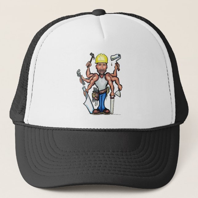 Bau Truckerkappe (Vorderseite)