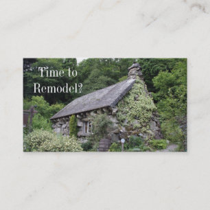 Bau/Umgestaltungs-Visitenkarte Visitenkarte