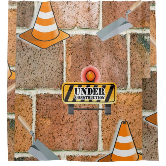 Bau unter Duschvorhang (Vorderseite)