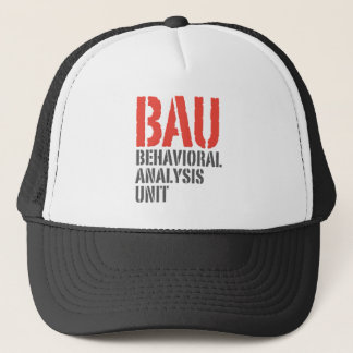 BAU Verhaltensanalyse-Einheiten Truckerkappe