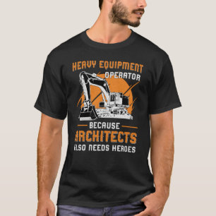 Bau von Baggeranlagen T-Shirt