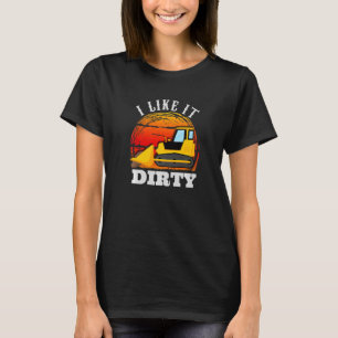 Bau von Baggerstraßen für Männer 1 T-Shirt