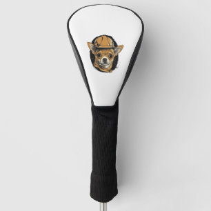 Bau von Bauarbeitern in Chihuahua Golf Headcover