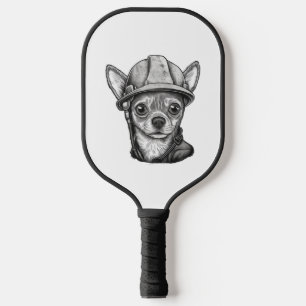 Bau von Bauarbeitern in Chihuahua Pickleball Schläger