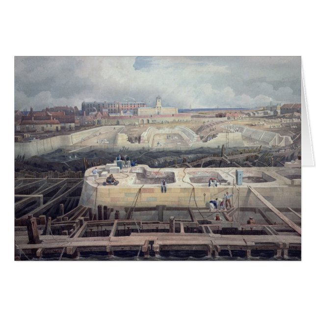 Bau von Docks (Vorderseite (Horizontal))