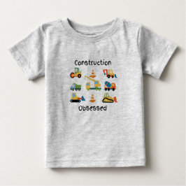 Bau von Lastkraftwagen und Fahrzeugen Baby T-shirt
