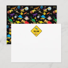 Bau von Lastwagen Dinosaurier Space Children