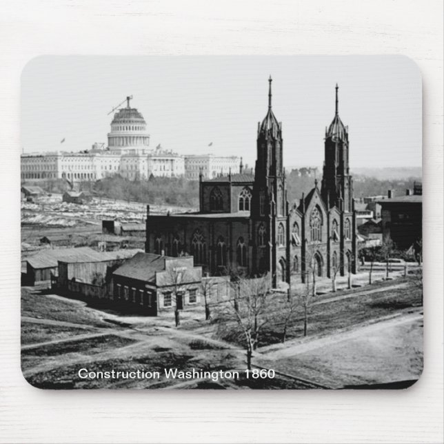 Bau Washington Mousepad (Vorne)