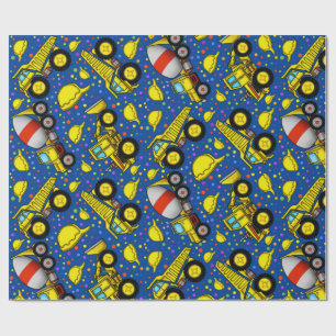 Bau-Zonen-Packpapier Geschenkpapier