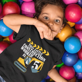 Bauarbeiter 5th Birthday Boy T - Shirt