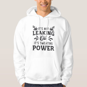 Bauarbeiter Ausgrabungsgrabgerät, das kein Öl verg Hoodie