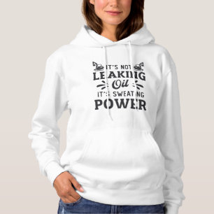 Bauarbeiter Ausgrabungsgrabgerät, das kein Öl verg Hoodie