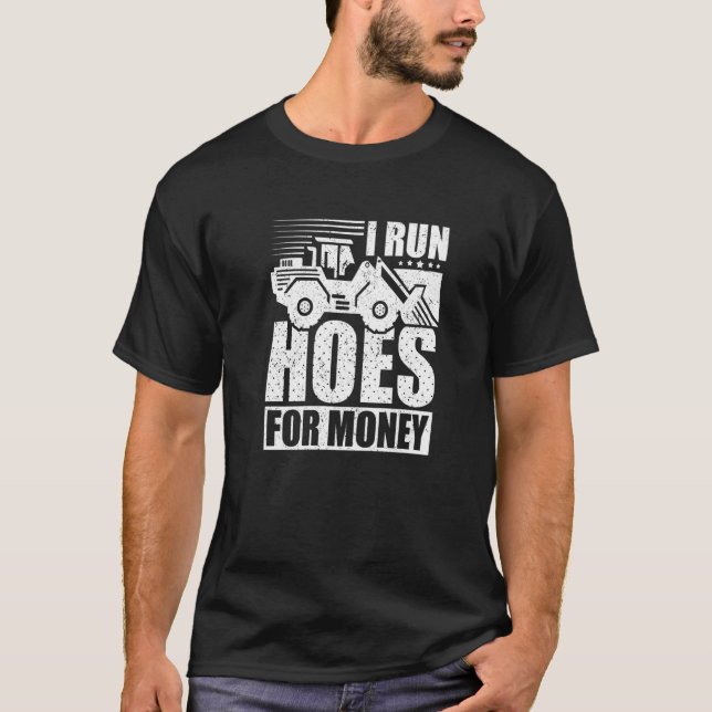 Bauarbeiter, den ich leite, T-Shirt (Vorderseite)
