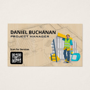 Bauarbeiter-Gebäude vor Ort