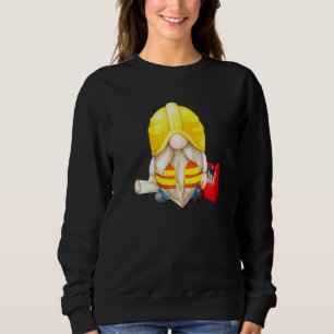 Bauarbeiter-Gnome für Builder-Vater mit G Sweatshirt