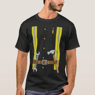 Bauarbeiter Halloween Kostüm für Jungen Kind T-Shirt