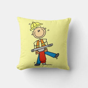 Bauarbeiter I Baut T-Shirts und Geschenke Kissen