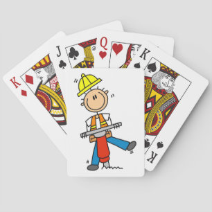 Bauarbeiter I Baut T-Shirts und Geschenke Spielkarten