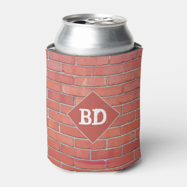 Bauarbeiter Red Brick Wall Bricklayer Dosenkühler (Kanne Vorderseite)