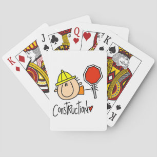Bauarbeiter Spielkarten