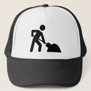 Bauarbeiter Truckerkappe