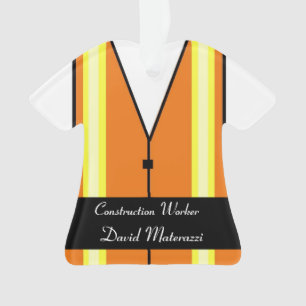 Bauarbeiter-Weihnachtsverzierung Ornament